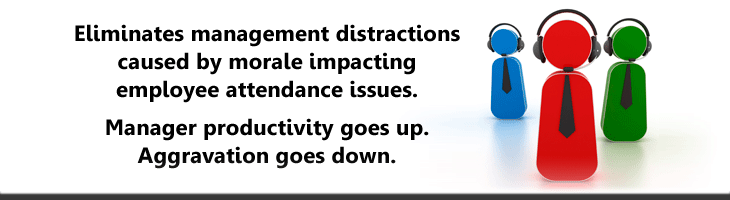 Eliminates Management Distractions